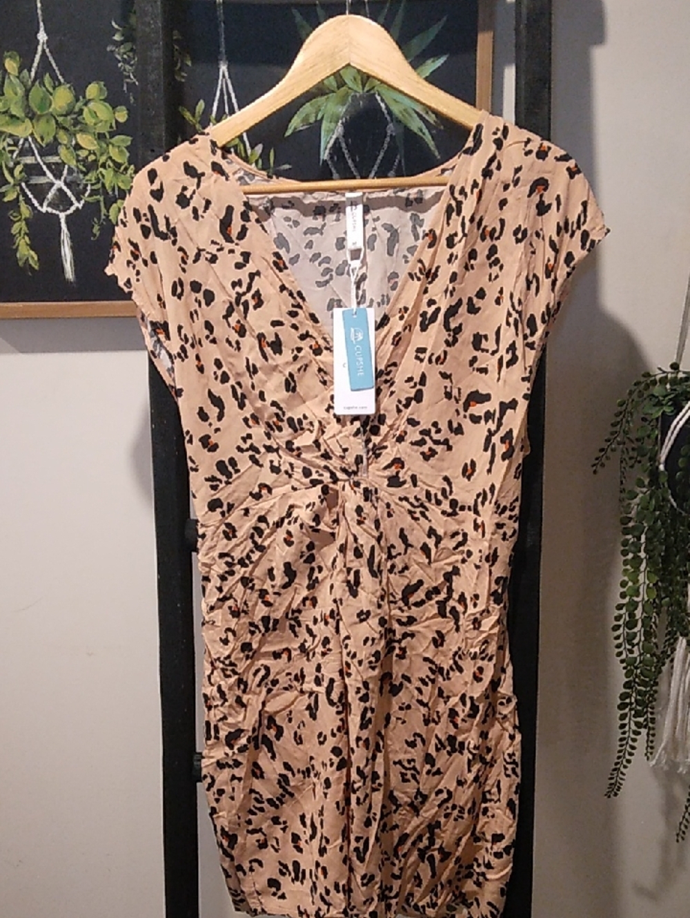 Women's Cupshe Leopard Print Swim Coverup